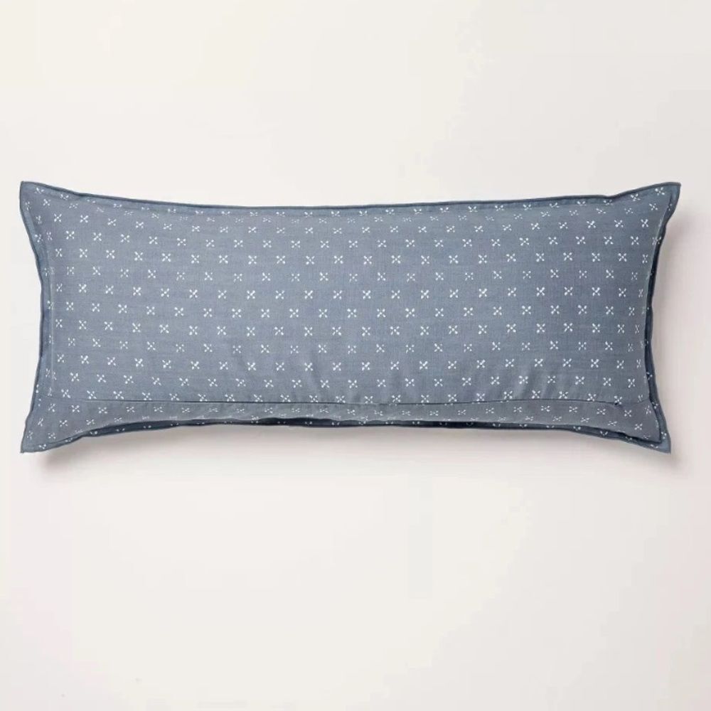 Hearth & Hand Magnolia NEW 14x36” Clip Dobby Lumbar Throw Pillow